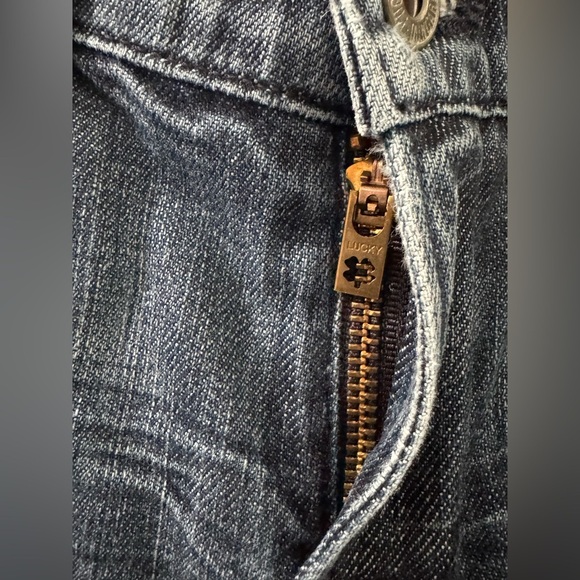 ⚡️Lucky Brand Dungaree Zoe Jean Bootcut Jeans – Medium Wash Size 4 - Picture 5 of 11